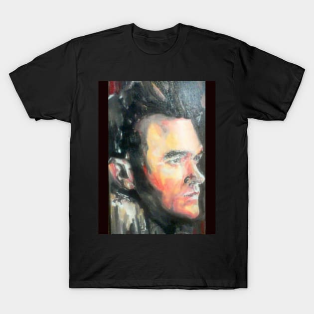 Morrissey T-Shirt by Mike Nesloney Art